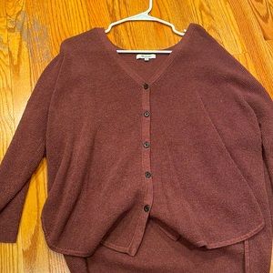 Madewell waffle button down long sleeve